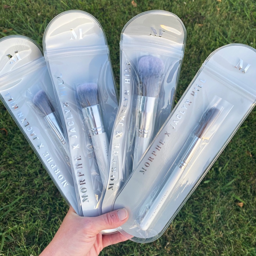 Morphe x jaclyn hill face brush set NEW!